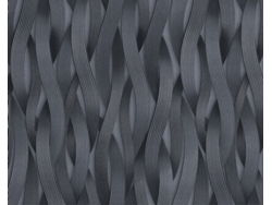 81130Br29 EDEM Papel pintado de tejido no tejido a rayas platino