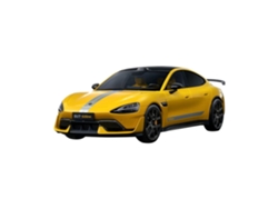 Coche modelo Xiaomi SU7 Ultra a escala 1/18 de metal fundido a presión - Amarillo