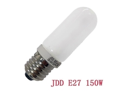 Bombilla halógena Rebe E27 150w regulable mate 32mm 3200k blanco cálido para iluminación de estudio - Paquete de 2 150w