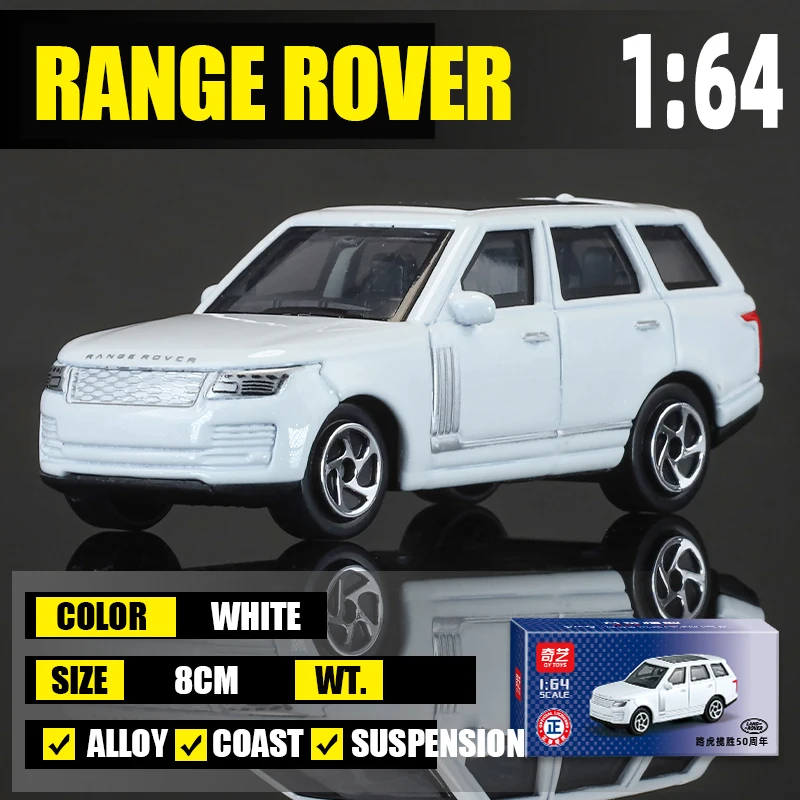 (branco) Miniatura De Carro Super Racing Em Escala 1/64