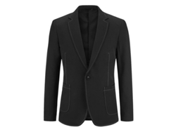 2026-chaqueta De Vestir Para Hombre Mystdiy Con Cuello De Pico Talla S-xl Tejido Pu Suave Antiarrugas Diseño Versátil