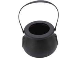 Cubo de dulces, tetera portátil duradera con asa, decoración para fiesta de Halloween, mini recipiente Gokoco