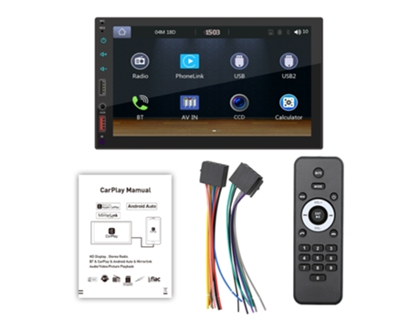 Autoradio Multimedia X2S Negro Bluetooth-7 OHPA