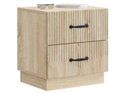 Maison Exclusive - Armario De Noche 2 Pcs Roble Sonoma 43 X 34,5 X 44,5 Cm
