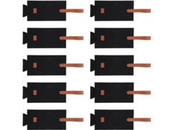 Besportble Stobaza De Fieltro Negro Para Vino Y Mano Portátil Para Botellas De Vino 30 X 9 Cm 30,00 X 9,00 ...