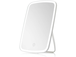 Espejo De Maquillaje Portátil Con Pantalla Táctil, Luz Led Ajustable Y Recargable Por Usb.