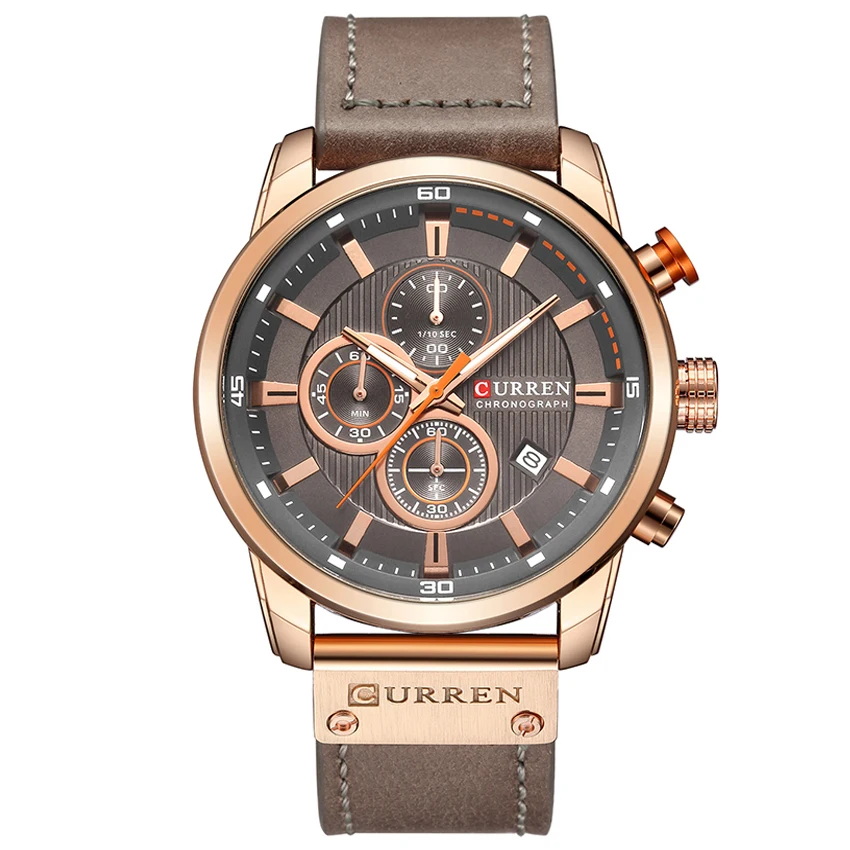 Reloj cronógrafo deportivo para hombre, reloj de pulsera militar para hombre.