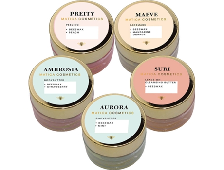 Cofre Facial MATICA COSMETICS Mini Colección Beauty Kennenlern-Set