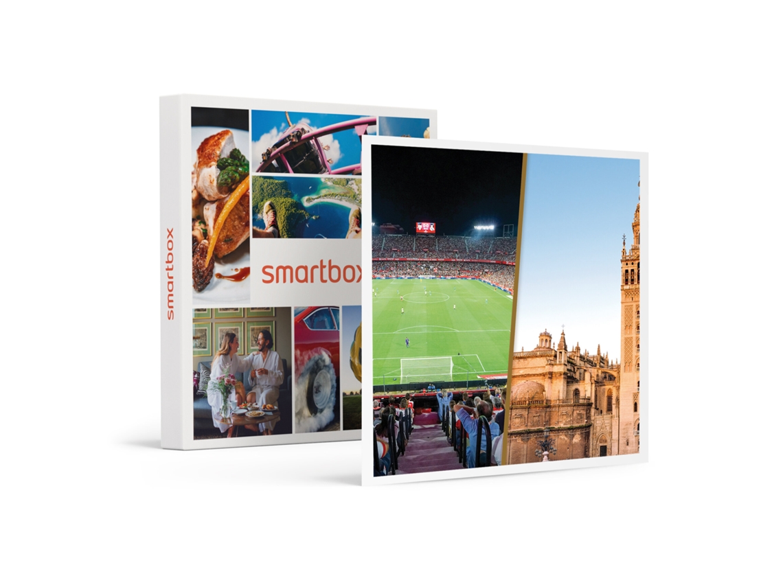 Caja Regalo Smartbox ¡planazo En Sevilla! 1 Entrada Al Estadio Ramón Sánchez Pizjuán Y 1 Noche Con Desayuno