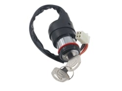 Conjunto De Trava De 4 Fios Para Suzuki Gn125/150 – Kit Completo Com Chaves Para Motos Cruiser