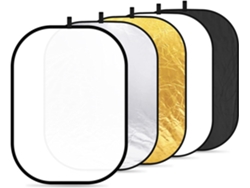 Reflector de estudio de foto/video portátil 5 en 1 150x200cm