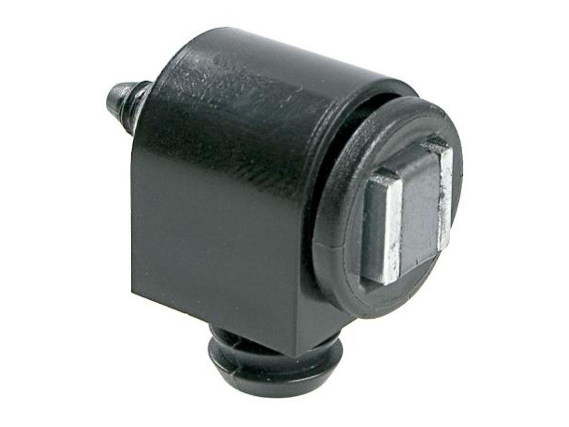 Cierre magnetico nutria taco montaje directo ø10mm k3(6) negro regulable. placa iman no incluida.