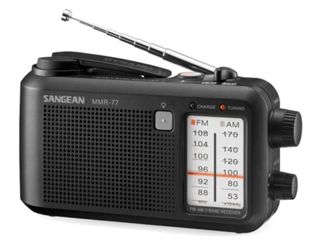 Radio SANGEAN Sangean Mmr-77 Fcc Negro Mate /