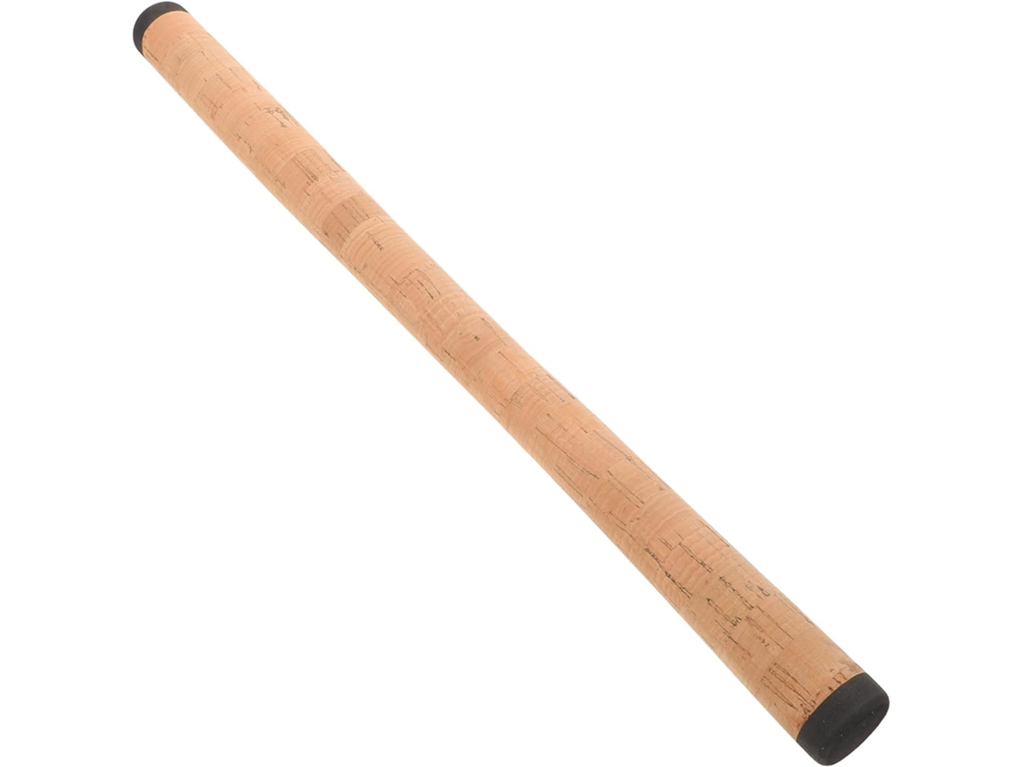 Mango de madera para caña de pescar giratoria de 39 cm.