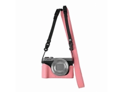 Estuche de cuero compatible con Canon PowerShot G7 X Mark III / G7 X Mark II con correa para el hombro Facpoet