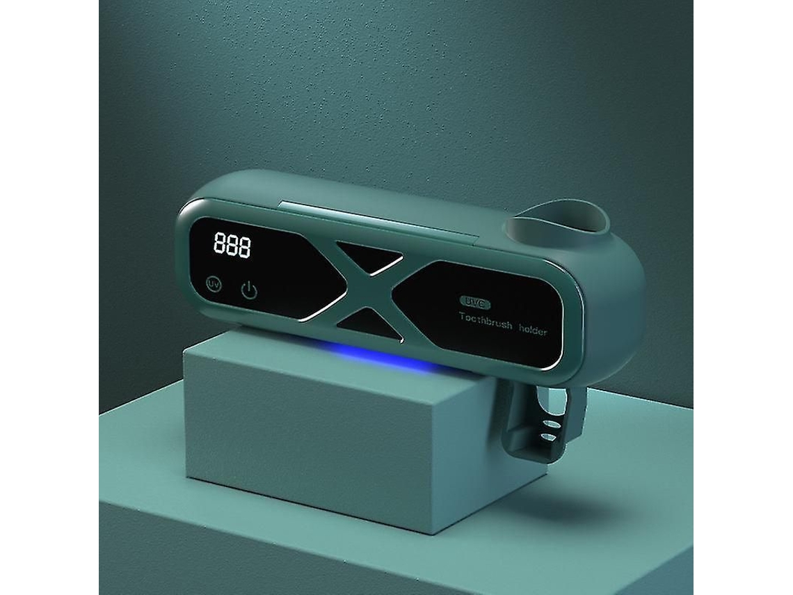 Esterilizador De Cepillos De Dientes Inteligente De Pared Con Ozono Y Luz Ultravioleta