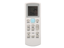 Control Remoto Para Aire Acondicionado, Sensible, Funciona Con Pilas Aaa, Con Subtítulos Led, En Blanco Y Negro Ecgs02