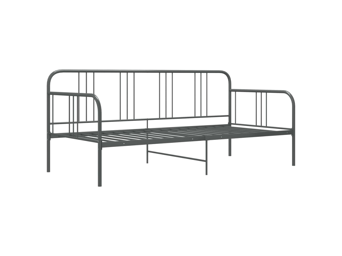 Sofá Cama Estructura Sofá Convertible Lovely Home Metal Gris (90x200)
