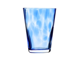 Taza de agua de cristal con lunares de 350 ml, vaso de cristal de colores, taza de café con leche JEIIBRZUI