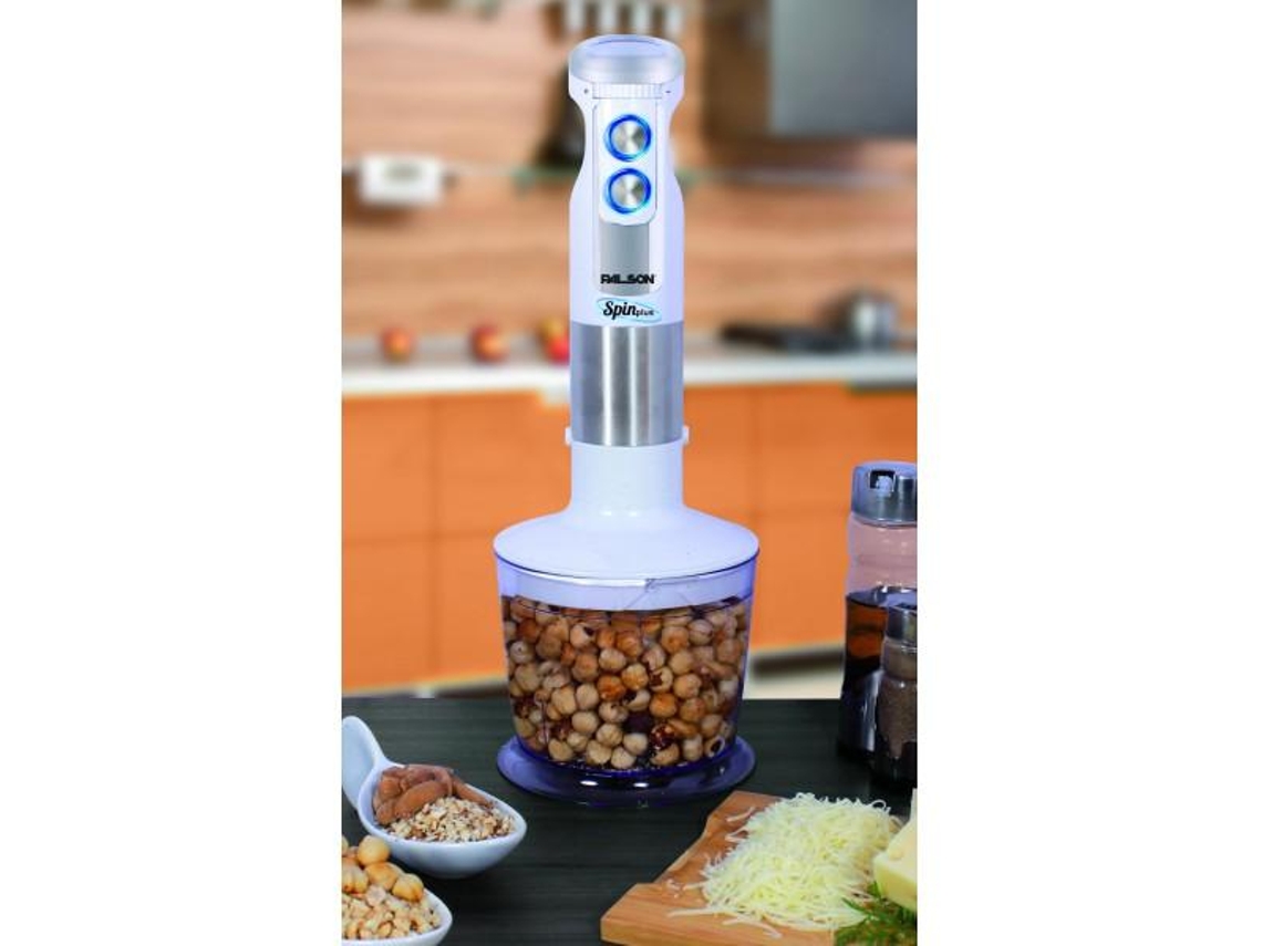 Palson Spin Plus 0,5 L Varita Mágica 800 W Blanco Acero Inoxidable