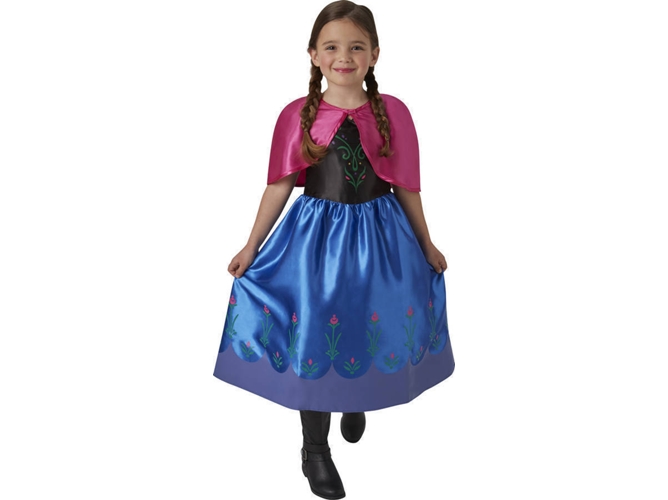 Disfraz Niña RUBIE'S Frozen: Anna (Talla: M)