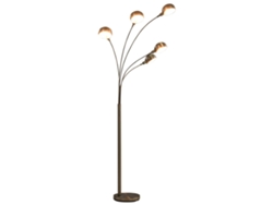 Lámpara de pie VIDAXL Plateado Neopreno (13.3 x 7.6)