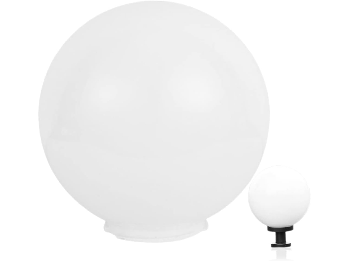 Globo acrílico impermeable para iluminación exterior, cubierta redonda ligera, protección para patios. SFUSHOS