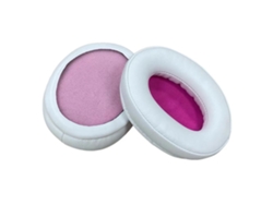 Almohadillas para auriculares Kingston HyperX Cloud Core de espuma suave, blanco/rojo