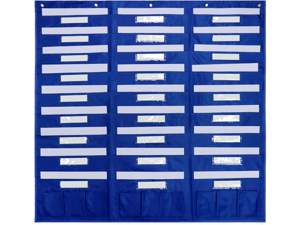 Organizador De Archivos Colgante Con 27 Bolsillos Y 5 Ganchos Para Colgar Incluidos.