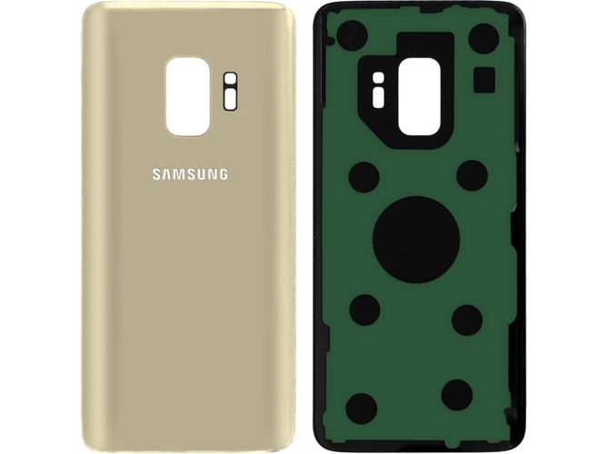Tapa Trasera CLAPPIO Samsung Galaxy S9 Dorado
