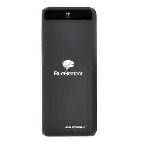 Powerbank BLUESTORK 20000 (20000 mAh - 2 Puertas USB - Negro)