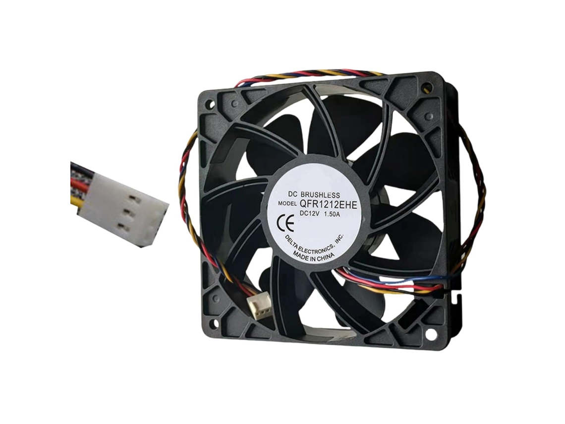 Ventilador 12038 De 120x38 Mm, 12 V, 1,5 A, 197 2 Cfm, Sin Escobillas, Doble Rodamiento, 4000 Rpm Para Caja