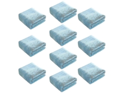 Toallas de peluquería (paquete de 10) de secado rápido para cabello, manos y rostro, para usar en casa, salón, spa y barbería - Rosewell