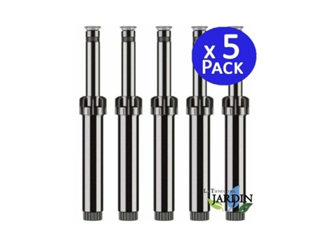 Difusor de Riego HUNTER Psu-04-12A Alcance 3,7 Metros Altura 10 Cm Pack 5 HUNTER