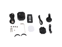 Sistema De Alarma Para Bicicleta Con Control Remoto Usb-c, Vibrador Antirrobo, Motocicleta/scooter, Resistente Al Agua Ip65, 110 Db.