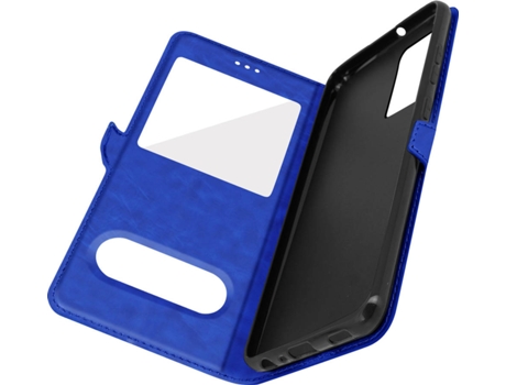 Carcasa Samsung Galaxy A52 AVIZAR FOLIO-TOWIND-BL-A525F Libro Azul