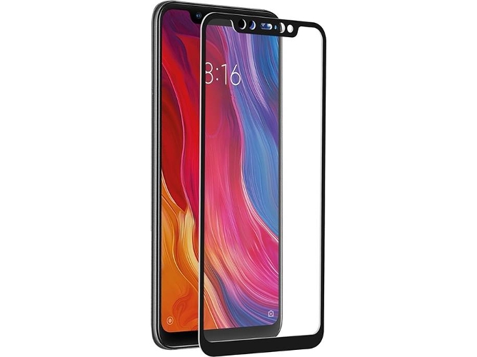 Protector de Pantalla Xiaomi Mi 8 MUVIT MUTPG0411 Negro