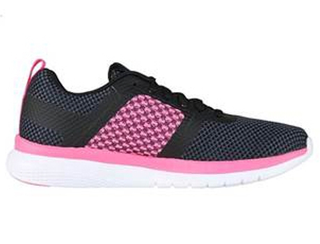 Zapatillas Deportivas REEBOK Pt Prime Run Mujer (Negro, Rosa - Tela, Material Sintético - 36)