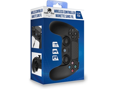Control PS4: FREAKS AND GEEKS Wireless - Negro