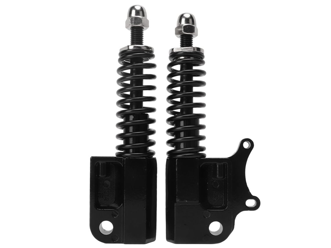 Jinwei-2 Piezas Amortiguador Delantero Acero Inoxidable Suspensión Mejorada Para Patinete 10 Pulgadas