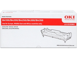 Tambor OKI 42102802 19800 páginas  para B4100, 4200, 4250, 4250n, 4300, 4300n, 4300nPS, 4350, 4350N, 4350nPS, 4350PS