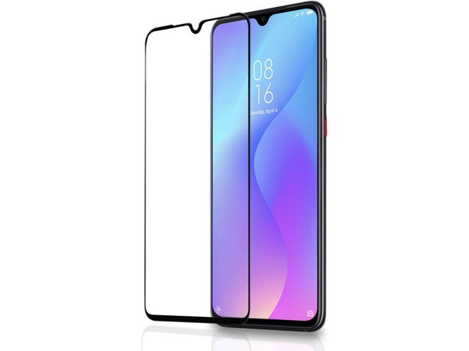 Protector de Cristal Templado Xiaomi Mi 9 Lite AVIZAR GLASS-BK-MI9LTE Negro