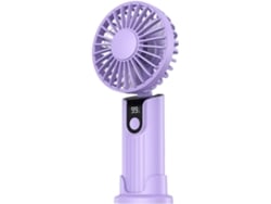 Ventilador 3 V 2400 Mah 5000 Mah Portátil Ajustable Recargable Recargable