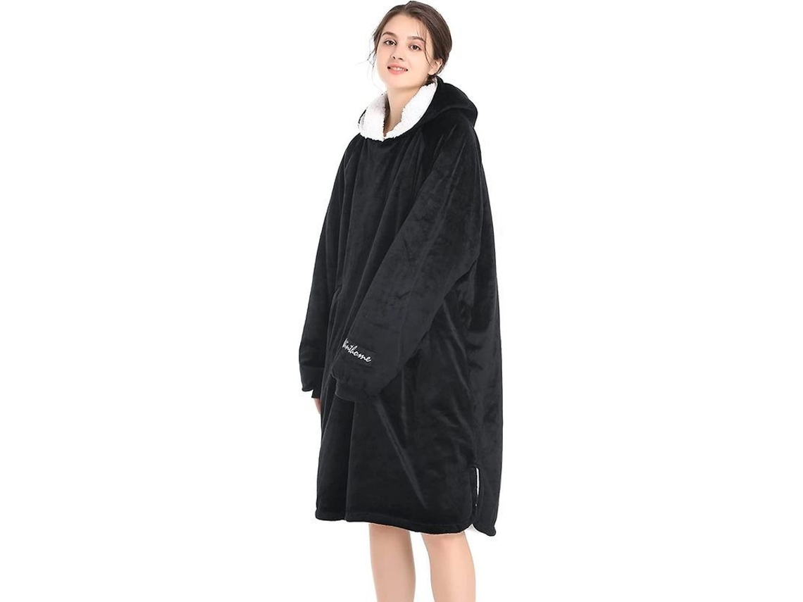 2026-chaqueta De Manta Oversize Larga Con Forro Sherpa Suave Y Cálida Para Hombres, Mujeres, Adultos Y Adolescentes