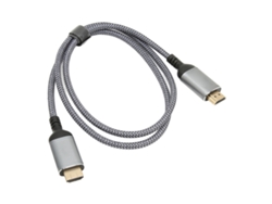 Cable De Interfaz Multimedia Hd 2.1 Con Malla De Red Para Televisores, Monitores Y Proyectores 4k Ultra Hd.