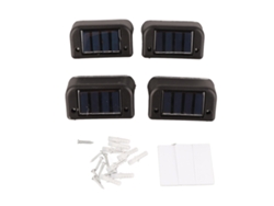 Peças De Luz Solar Para Escada Led Impermeável Luz Exterior Para Escadas Patios E Cerca