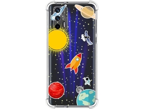Carcasa Realme GT 5G TUMUNDOSMARTPHONE Espacio Multicolor