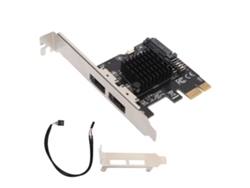 Tarjeta De Expansión Pcie Para Power Esata, 2 Puertos, 6,0 Gbps, Conexión En Caliente, Plug And Play.