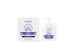 Crema de coco para fortalecer y nutrir el cabello sano.
