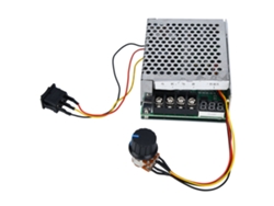 Controlador Digital De Velocidad Para Motor Con Interruptor Reversible Cw/ccw 40a 10v-55v